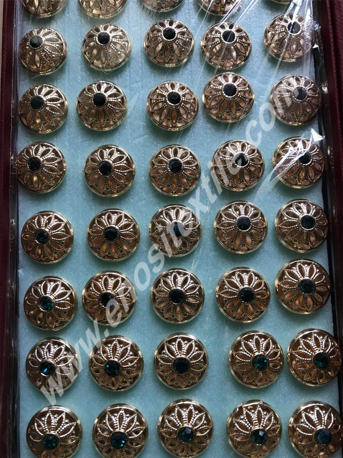 BUTTON Silver-Gold Buttons Accessories